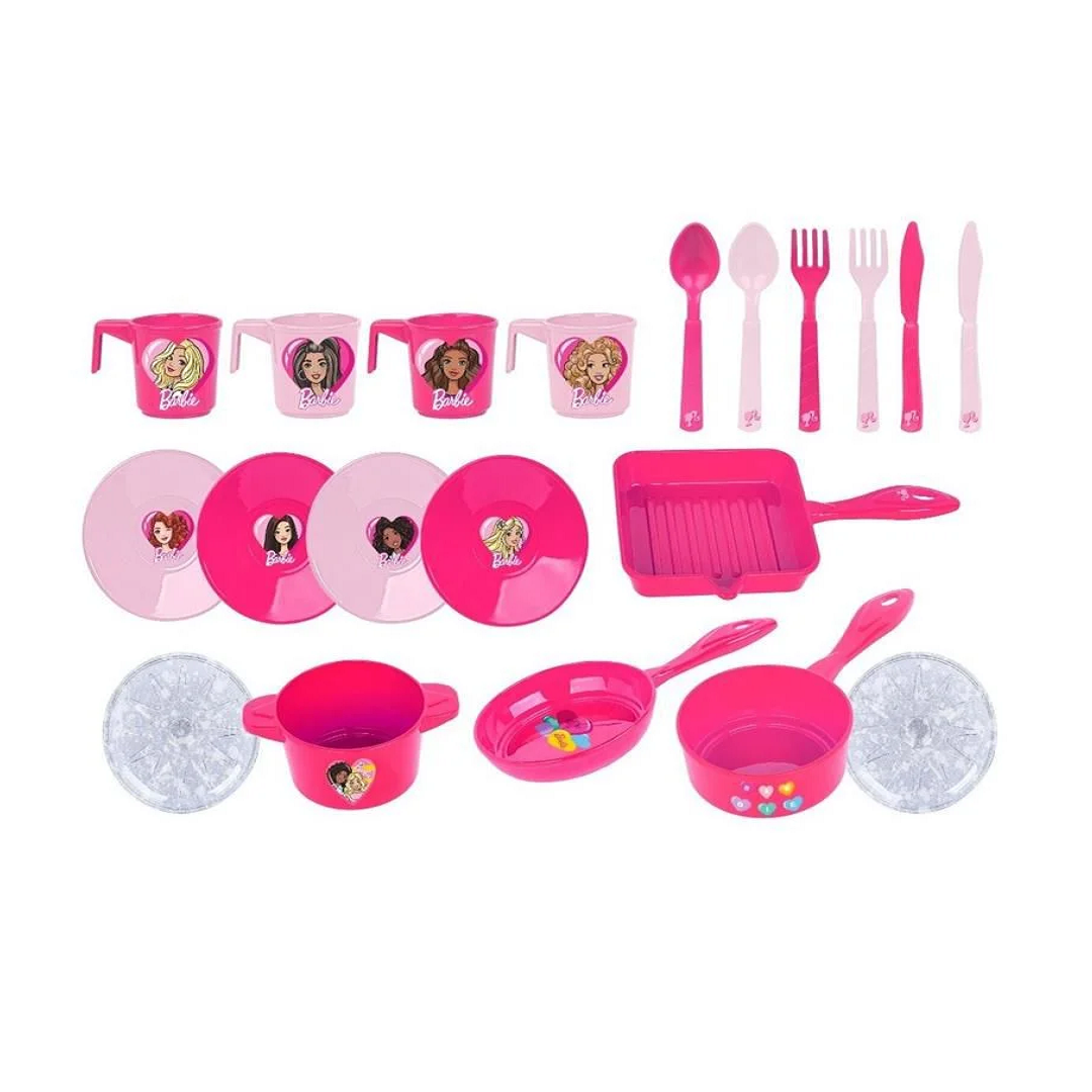 Cheff Rosa Escorredor De Louças Da Barbie Infantil Cheff Rosa - Cotiplas - 2491 ...