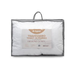 Travesseiro Toque De Plumas Diamond Dobby 50x70cm - Appel - 8504