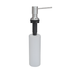 Dosador De Sabão Em Aço Inox Com Recipiente Plástico 500ml - Tramontina - 94517/004