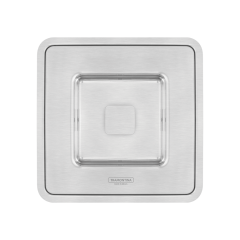 Lixeira De Embutir Clean Square Em Aço Inox 5l - Tramontina - 94518/205