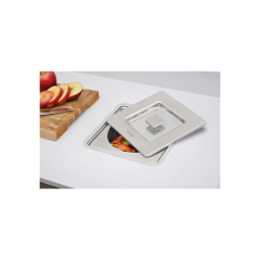 Lixeira De Embutir Clean Square Em Aço Inox 5l - Tramontina - 94518/205