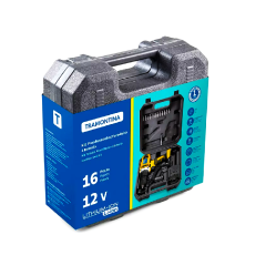 Parafusadeira E Furadeira Profissional 12v Com 16 Peças - 42383/216 - Tramontina Ferramenta Master