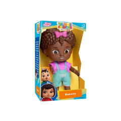 Boneca Articulada Milena Vamos Brincar - Baby Brink - 1404