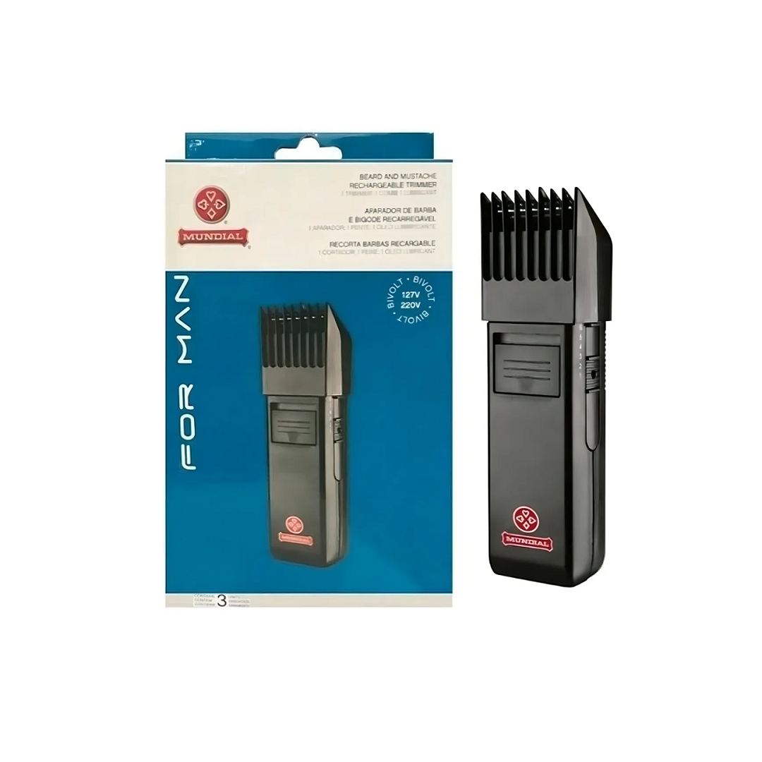 Aparador De Barba E Bigode For Man Bivolt Preto - Mundia - Bc19008000099