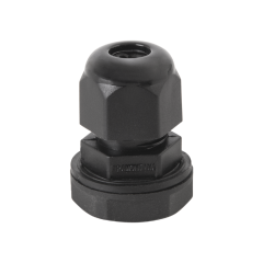Conector Prensa-Cabo 1/4  Preto Com Bucha - Tramontina - 56132/360