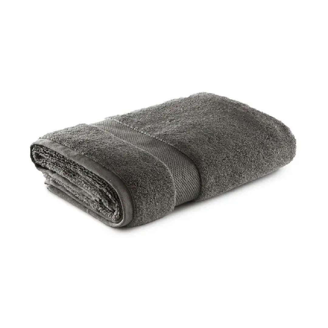 Toalha De Banho Twist Alta Absorção Algodão 70x140cm Chumbo - Corttex