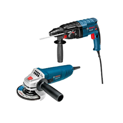 Combo Martelete Gbh 820w + Esmerilhadeira 850w - 06112a75e0-000 - Bosch