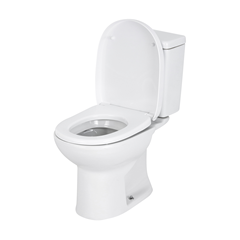 Kit Bacia Com Caixa Acoplada Round 3,6 Litros + Acessórios Branco - Roca - C329723002