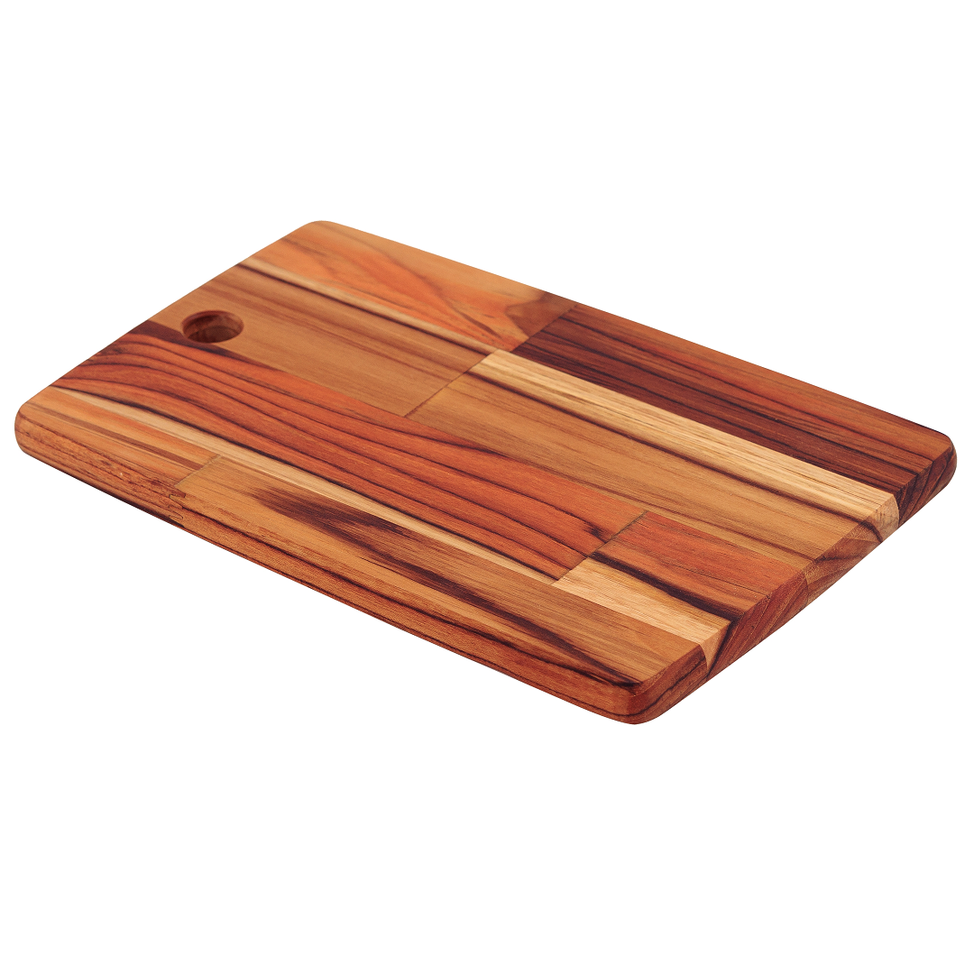 Tábua Retangular  Kitchen Em Madeira Teca 28x19 - 13272351 - Tramontina