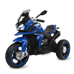 Moto Elétrica Infantil Adventure 12v Azul - Bandeirante - 2921