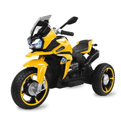 Moto Elétrica Infantil Adventure 12v Amarela - Bandeirante - 2926