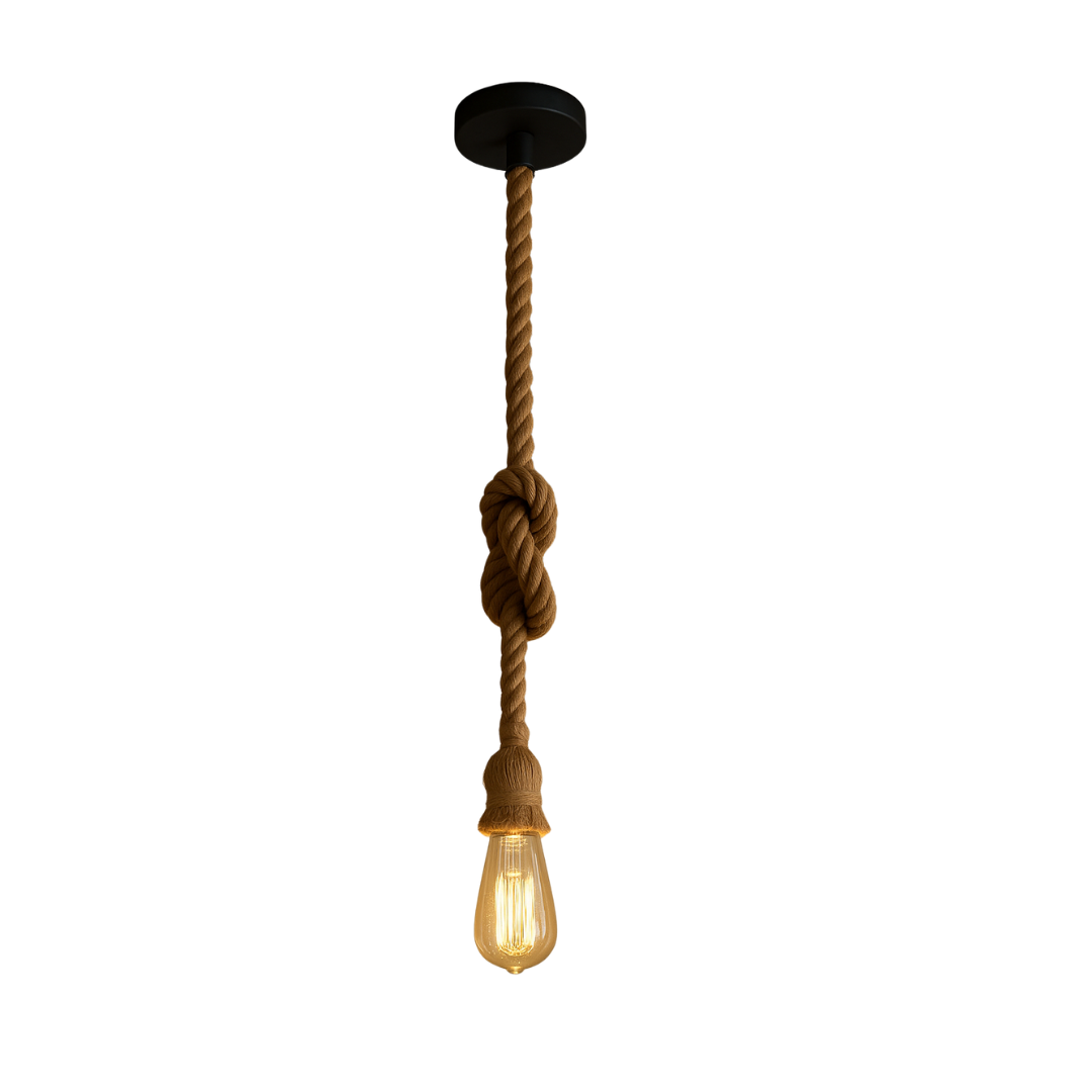 Pendente Corda Rústico De 60cm - Neotron - 254