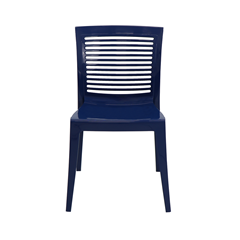 Cadeira Victória Polipropileno Azul Com Encosto - Tramontina - 92041/170