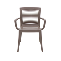 Poltrona Victoria Em Polipropileno Camurça Encosto Horizontal - Tramontina - 92042/010