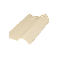 Telha Esmaltada Ecogres 27x43cm 1 Folha Marfim - Perkus - 20904