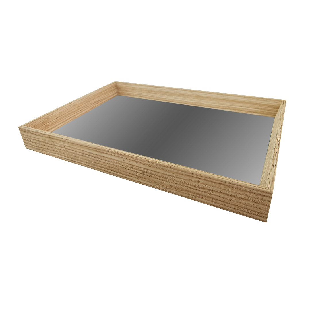 Bandeja Decorativa 28x38cm Em Mdf Espelhada Sortida - Euroquadros - 308610