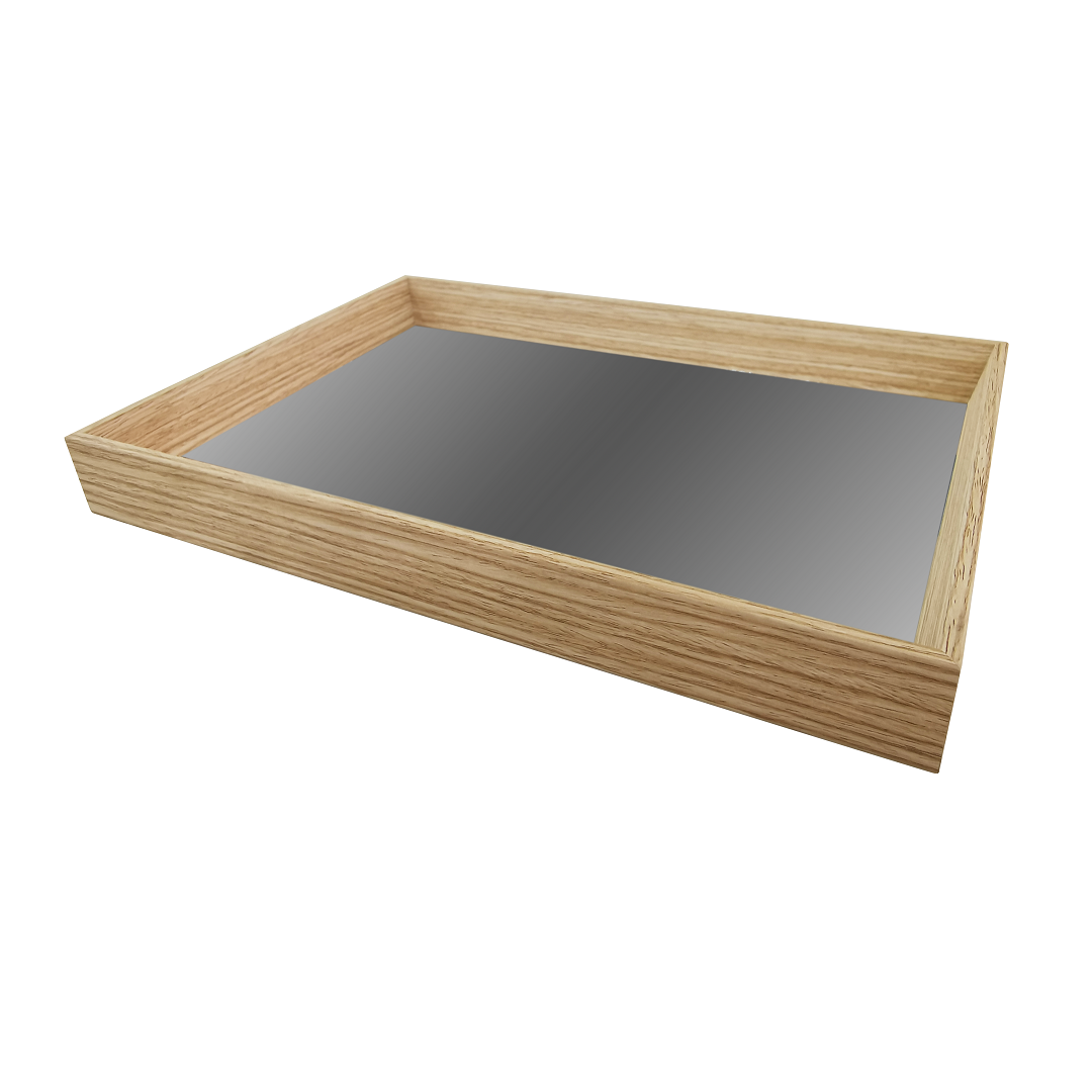 Bandeja Decorativa 20x30cm Em Mdf Espelhada Sortida - Euroquadros - 308627