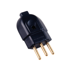Plugue Macho 2p+T 20a 250v Preto - Tramontina - 57403/107