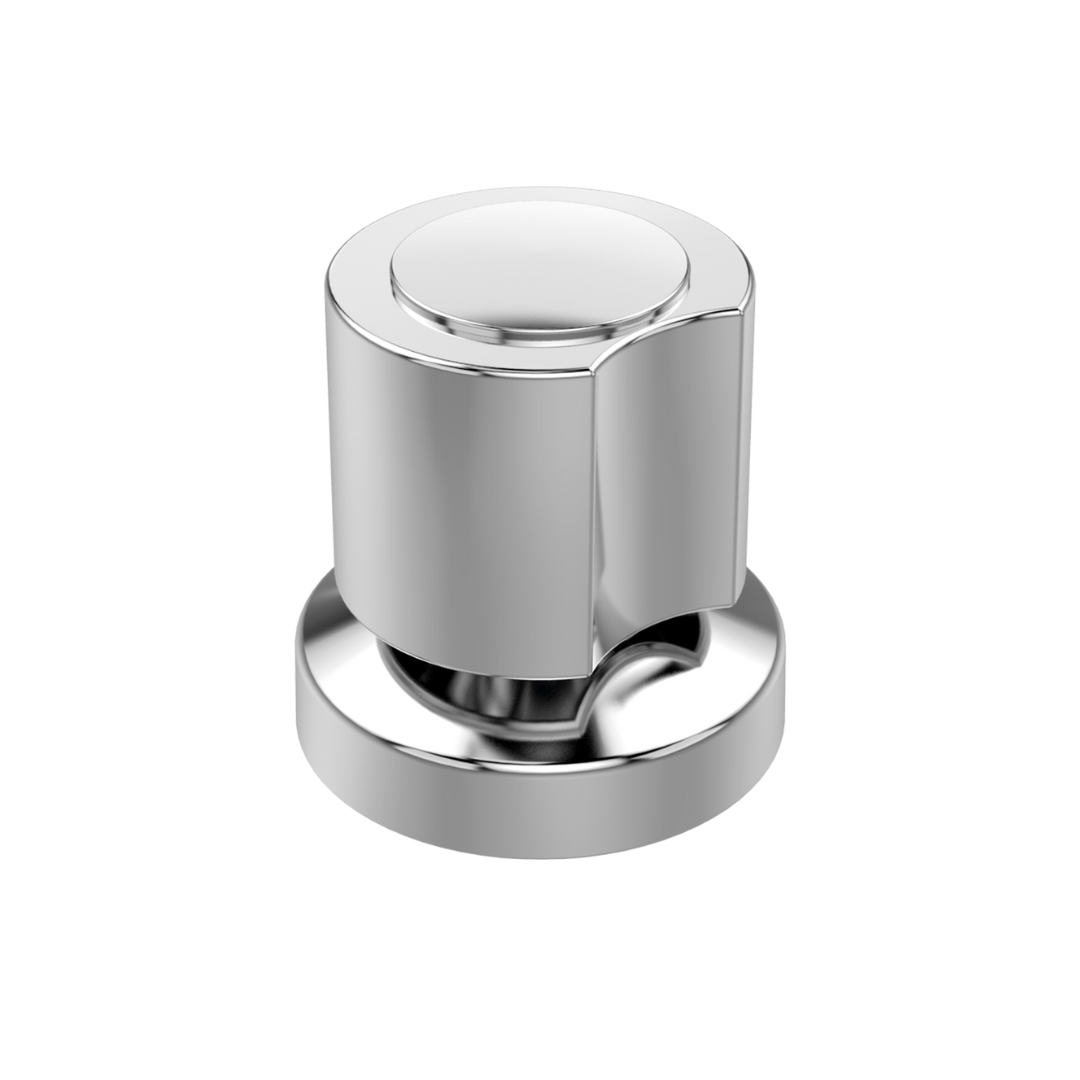 Acabamento Para Registro Cromado Padrão Deca/Docol Black C40 - Blukit - 091101