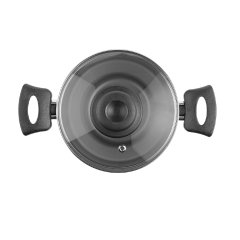 Cuscuzeira Antiaderente Luz 16 Preto - 906 - Luz Aluminio