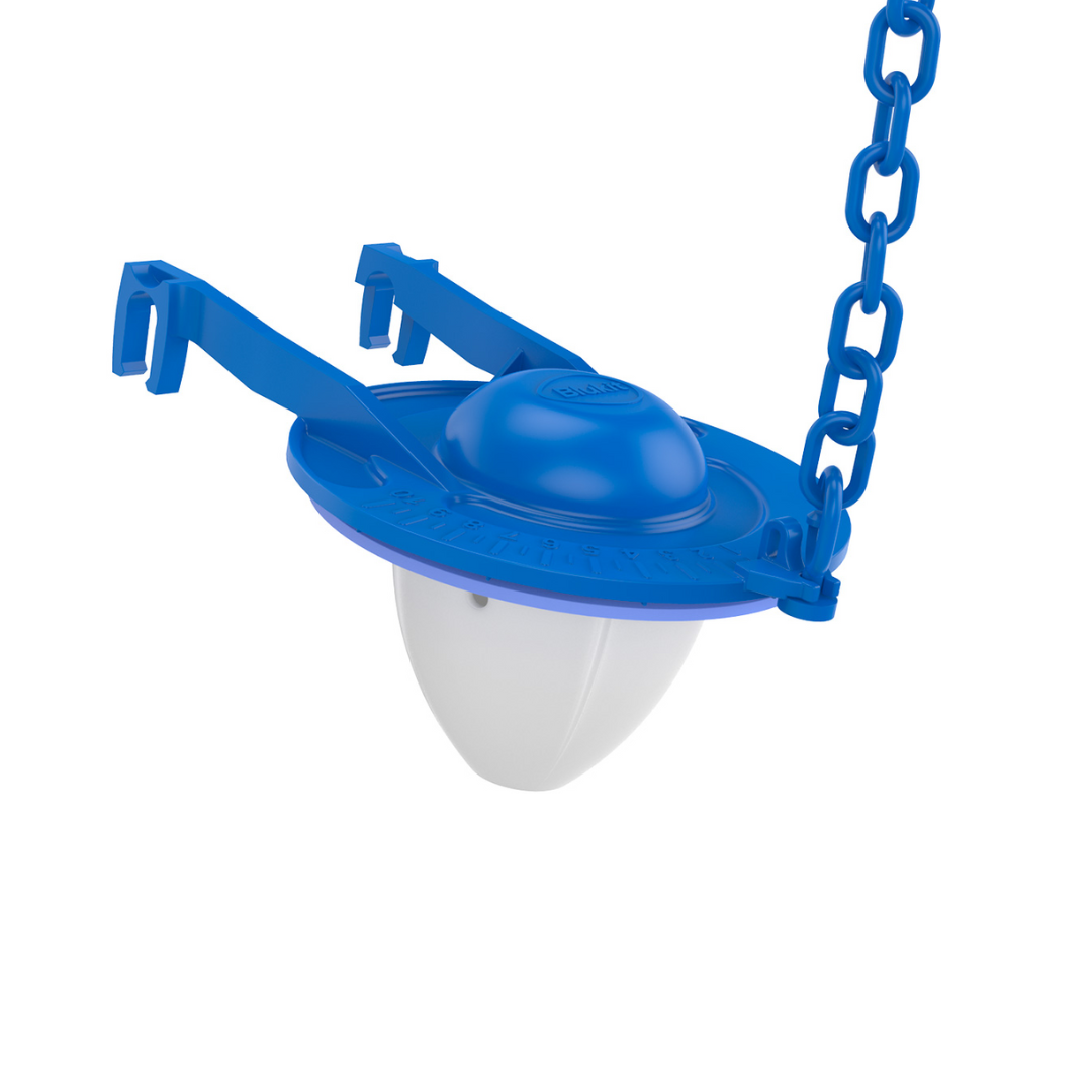 Obturador Para Mecanismo Saída Antigo Com Regulagem Azul - Blukit - 340283