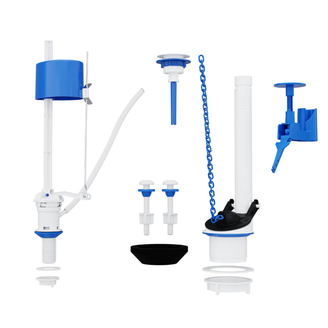 Kit Mecanismo Para Caixa Acoplada Neo De 6l Acionamento Superior Branco - Blukit - 340292