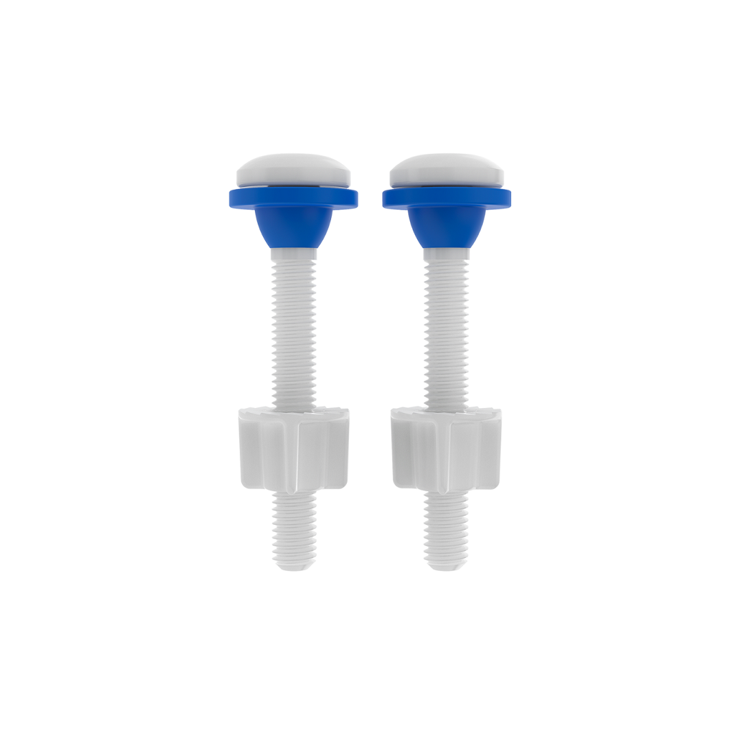 Kit Parafuso Fixador Para Caixa Acoplada - Blukit - 340206