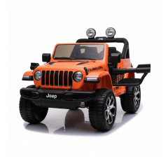 Jeep Elétrico Wrangler Infantil Laranja 12v - Bandeirante - 2910
