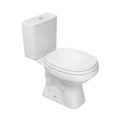 Kit Bacia Com Caixa Acoplada 3/6 Litros + Acessórios Branco Aspen - Deca - Kp.757.17