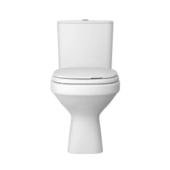Kit Bacia Com Caixa Acoplada 3/6 Litros + Acessórios Branco Aspen - Deca - Kp.757.17