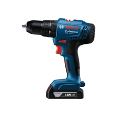Parafusadeira E Furadeira De Impacto A Bateria Gsb 183-Li 18v 220v Com Maleta - Bosch - 06019k91e3
