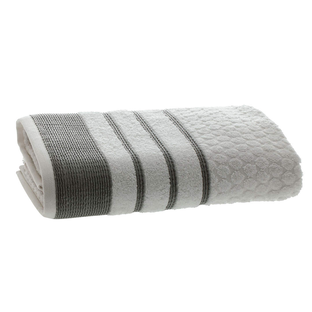 Toalha De Rosto Treviso 97% Algodão 50x70cm Branco - Corttex - 700977