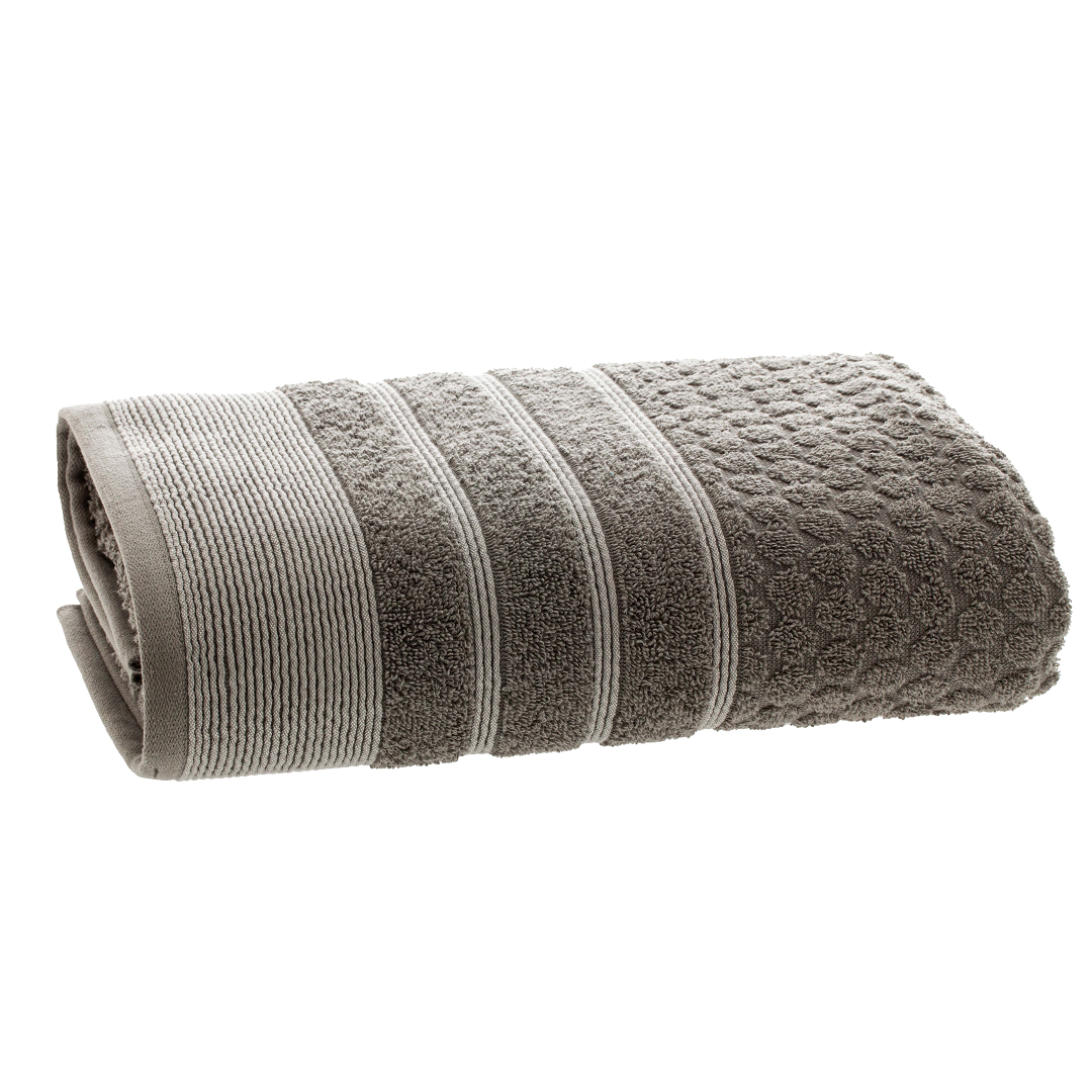 Toalha De Rosto Treviso 97% Algodão 50x70cm Cinza - Corttex - 700977