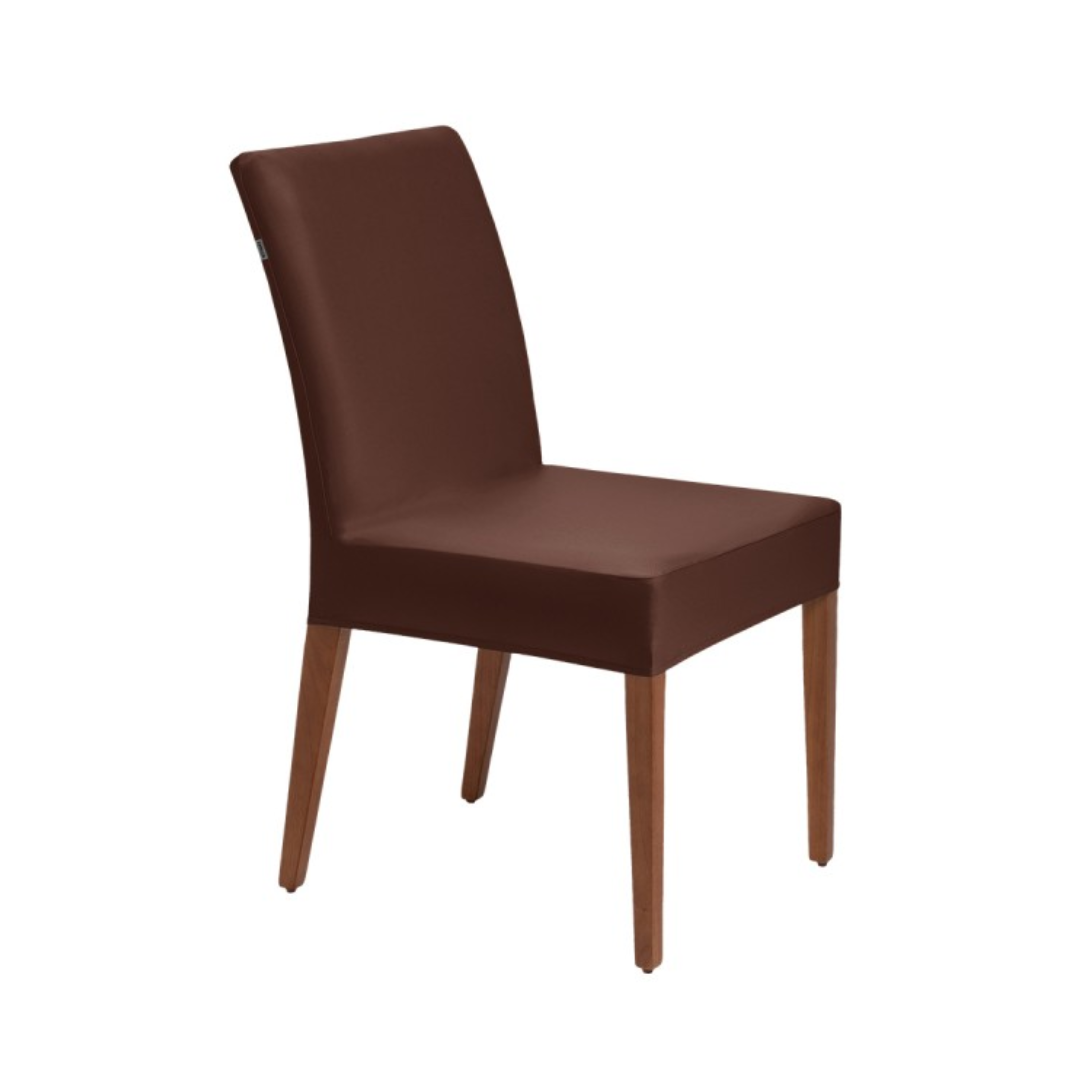 Capa Para Cadeira Hidrorrepelente Malha Marrom - Adomes - 693hidromarr