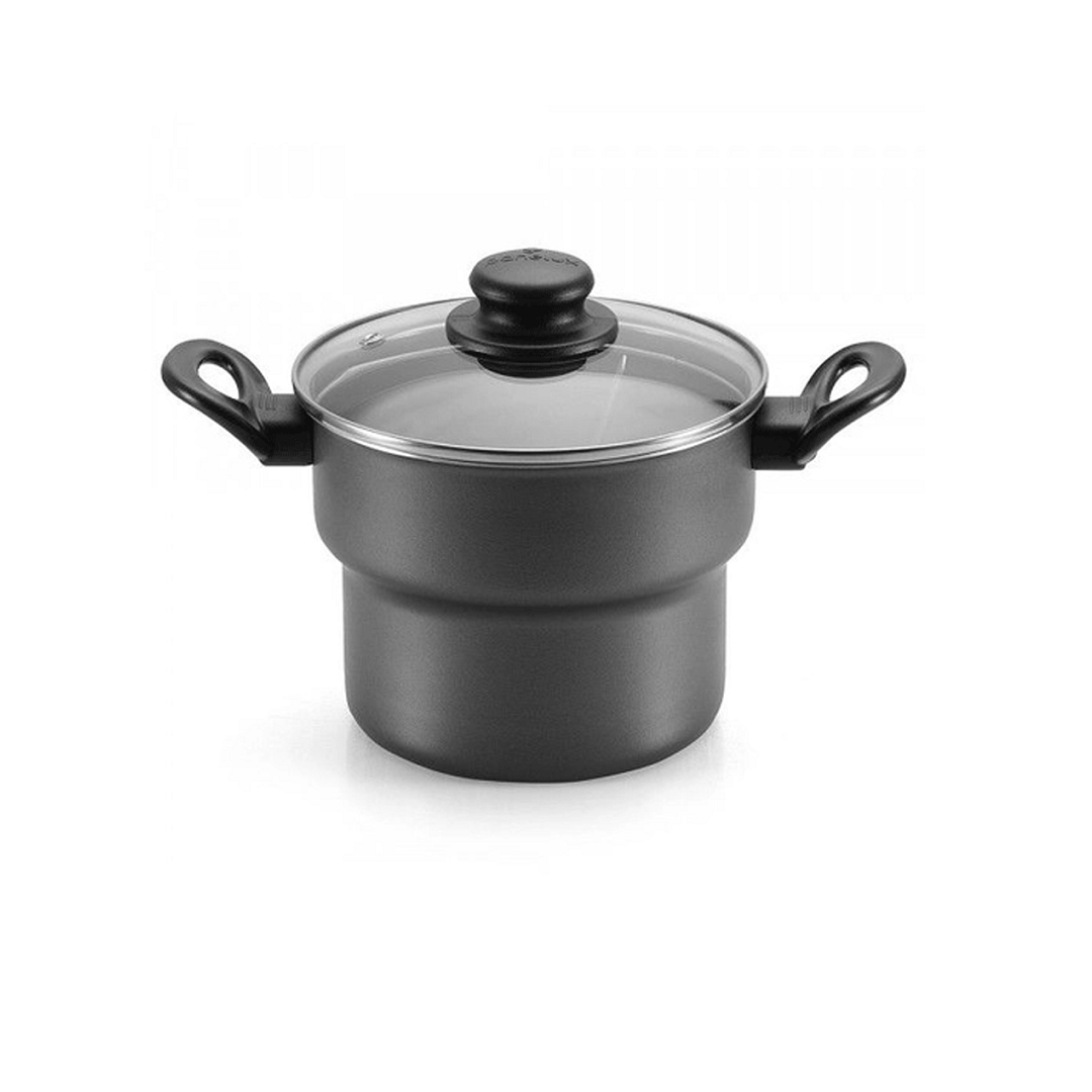 Cuscuzeira Magnific 18 Antiaderente Grafite - Panelux - 5000212