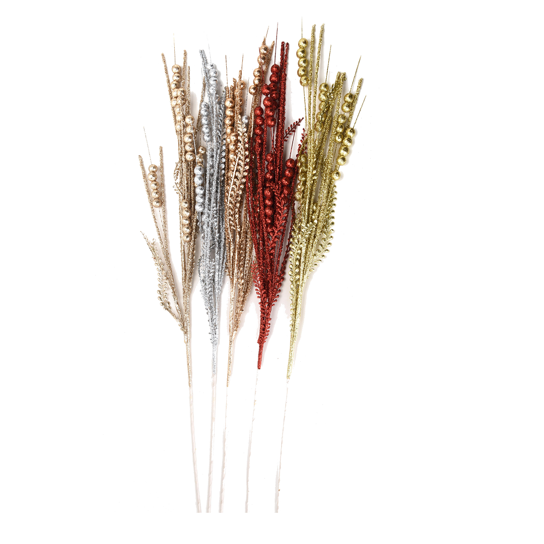 Enfeite De Natal Em Galho Para Decoração Unidade Sortidos - Rio De Ouro - Nta86015