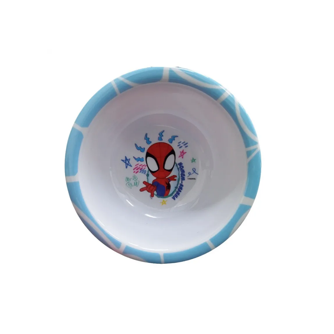 Prato Infantil Para Refeição Bowl Melania Homem-Aranha 16cm - Yangzi Utilidades - 30183