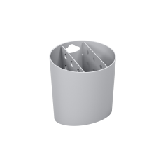 Escorredor De Talheres Basic Cinza - Coza - 10840/0499