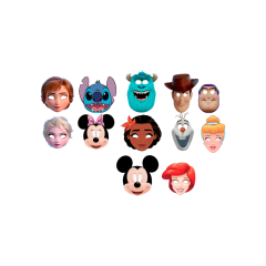 Máscaras  Infantil Disney Sortidos - Toyng - 53734