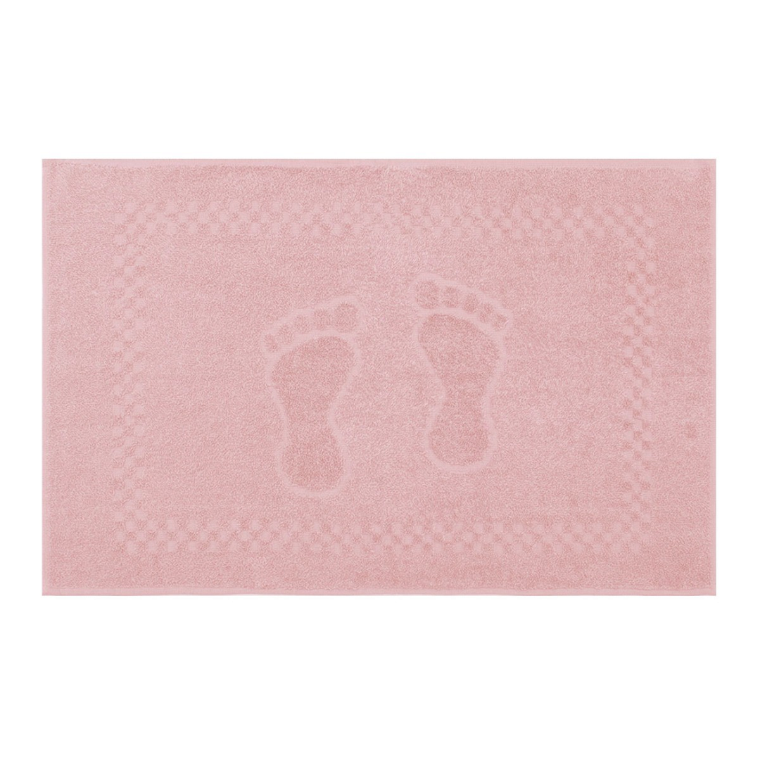 Toalha De Piso Pezinho 45x68cm Rosa Poema - Appel - 6307
