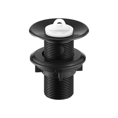 Válvula Para Lavatório Luxo Abs F20 Preto Fosco 1602 - Lorenzetti - 7153002