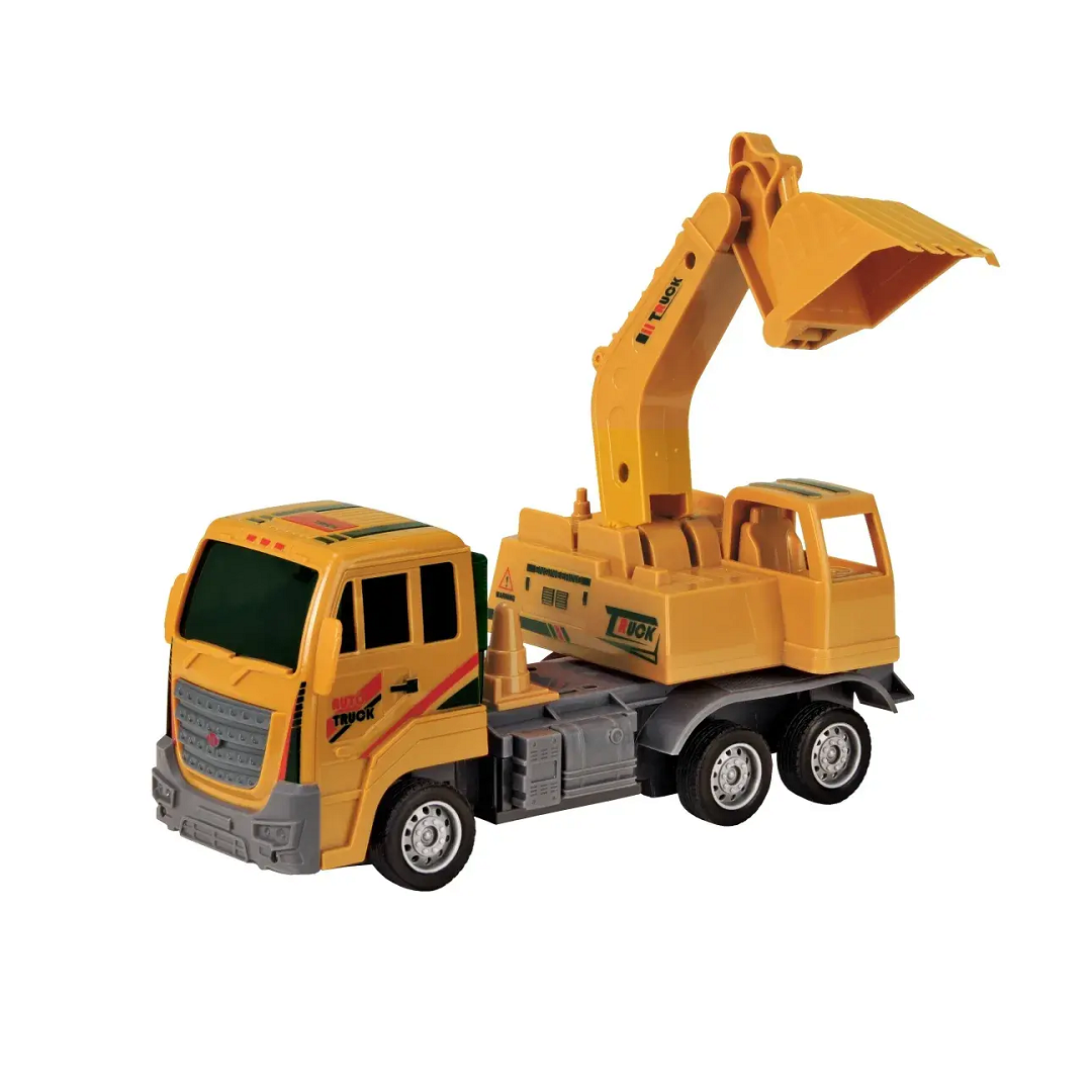Caminhão De Controle Remoto Infantil Heavy Construction - Cks - Hc332
