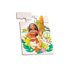 Mini Quebra-Cabeça Com 10 Peças Moana Sortido - Pais&Filhos - 811082