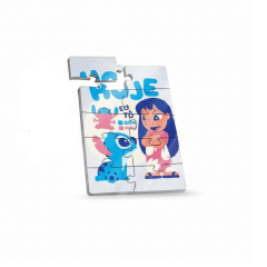Mini Quebra-Cabeça Com 10 Peças Lilo&Stitch Sortido - Pais&Filhos - 811085