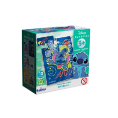 Mini Quebra-Cabeça Com 10 Peças Lilo&Stitch Sortido - Pais&Filhos - 811085