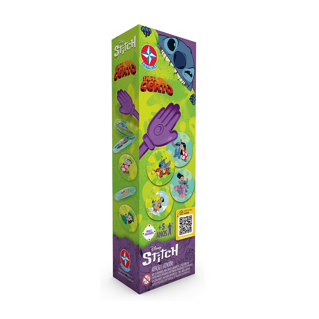 Jogo Tapa Certo Casa Mágica Do Stitch - Estrela - 900082