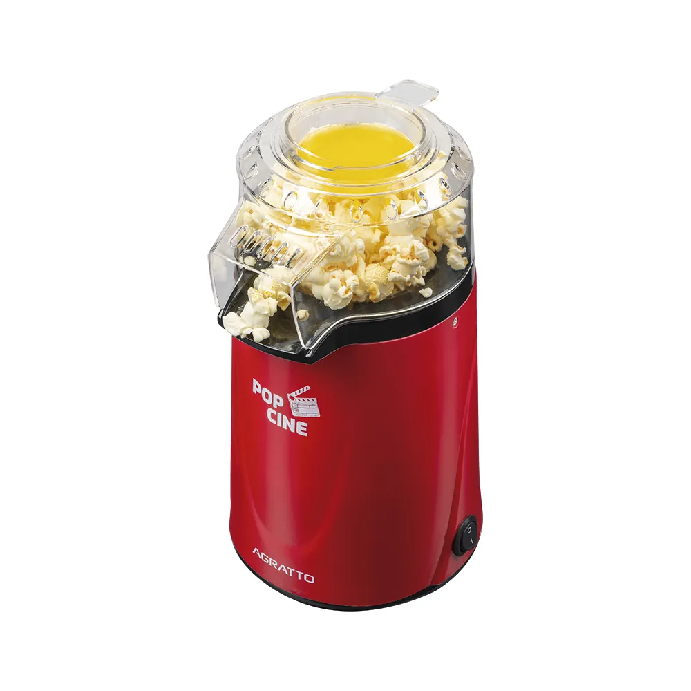 Pipoqueira Pop Cine Com Dosador 1200w Vermelha - 9394 - Agratto