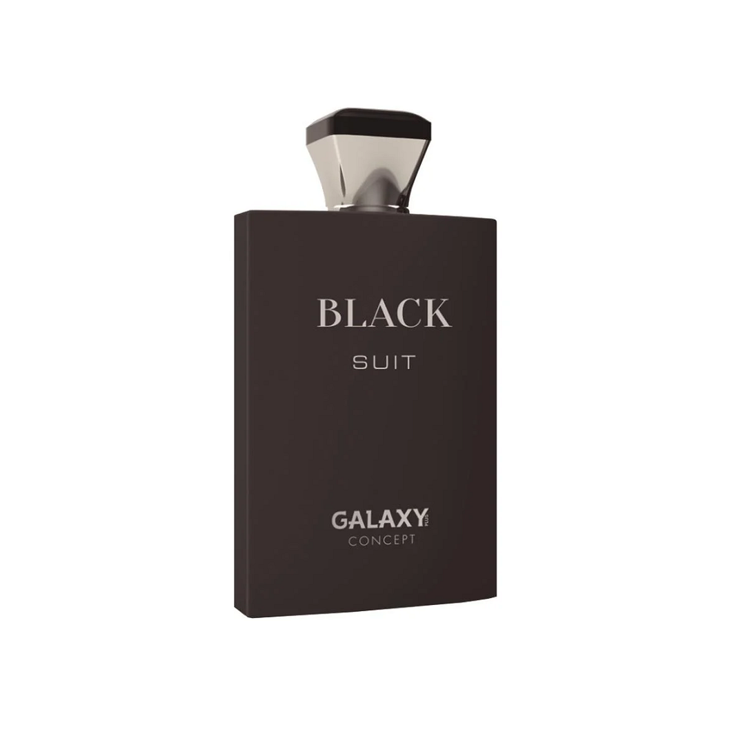 Perfume Black Suit Concept Eau De Parfum Masculino 100ml - Galaxy - 14046