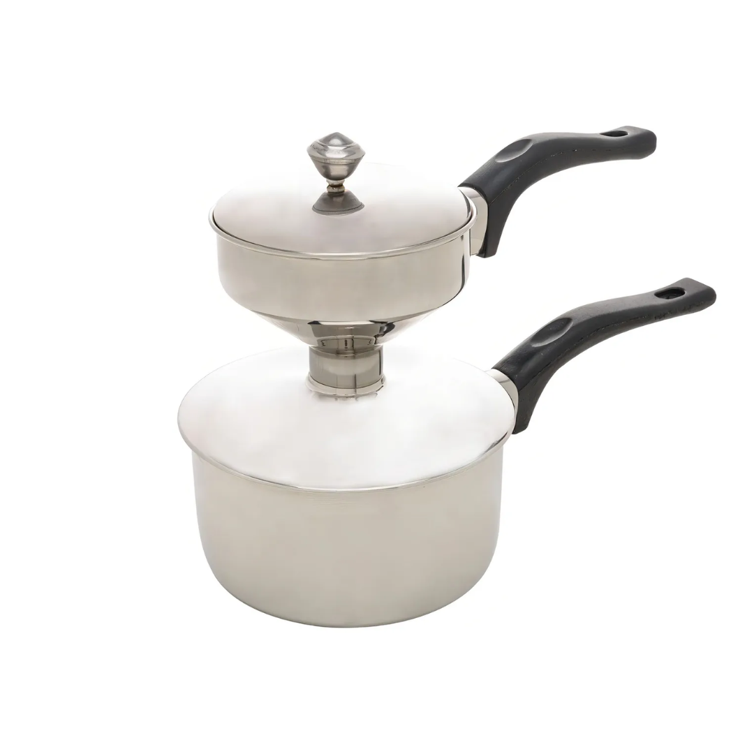Cuscuzeira Individual De Aço Inox 25cm - Lyor - 1972