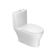 Kit Bacia Com Caixa Acoplada Nova Level + Acessórios Branco - Deca - Kp.8520.17